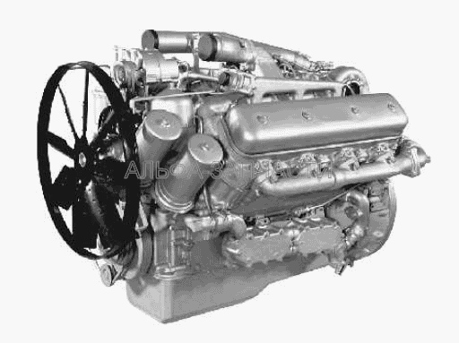 Двигатель ЯМЗ-7511.10-06 в сборе (база)  